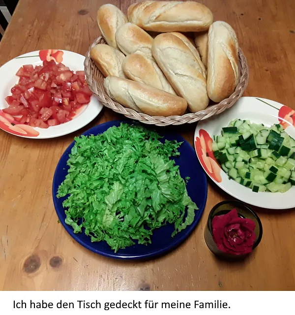 Frühstückstisch