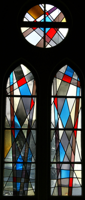 Kirchenfenster Kirchenschiff