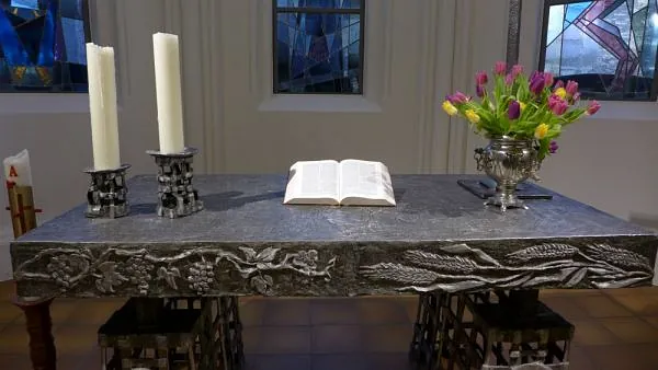 Johanneskirche, Altar, Dorsten, Schw. Paula