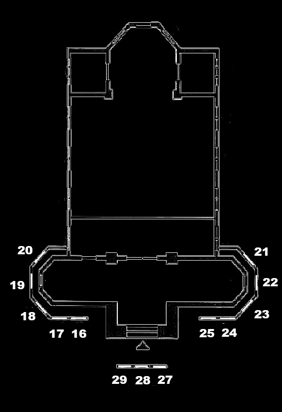 Grundriss der Johanneskirche